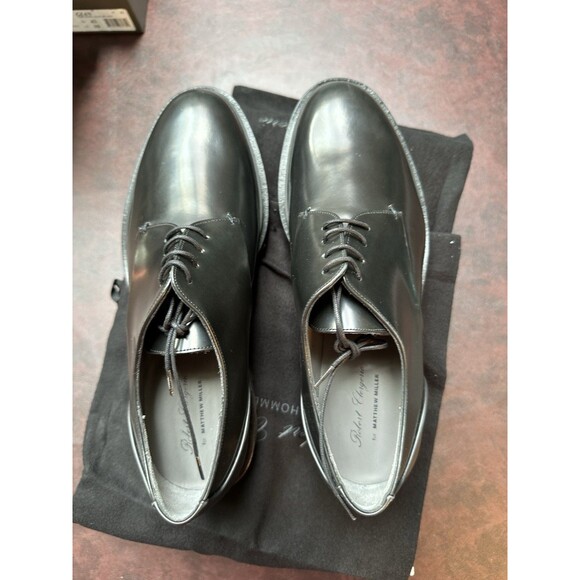 Robert Clergerie Paris Men’s Leather Lace Up Oxford Modern Sole New Size 8.5 - Picture 4 of 9